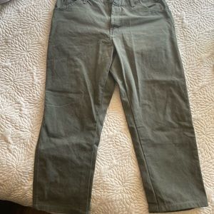 Moss green / olive Green dickies work wear pants